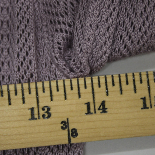 White House Black Mrkt NEW $79 Sz M Cool Wisteria Purple Rayon Wrap Midi Sweater