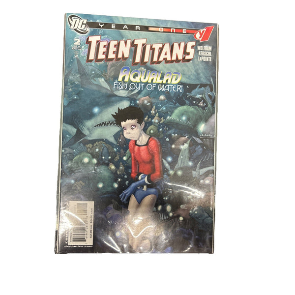 Teen Titans Year One #2 April 2008 Aqualad Comic Book