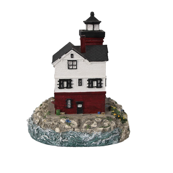 Cheryl Spencer Collin Lighthouse Round Island St Ignace MI Lighthouse