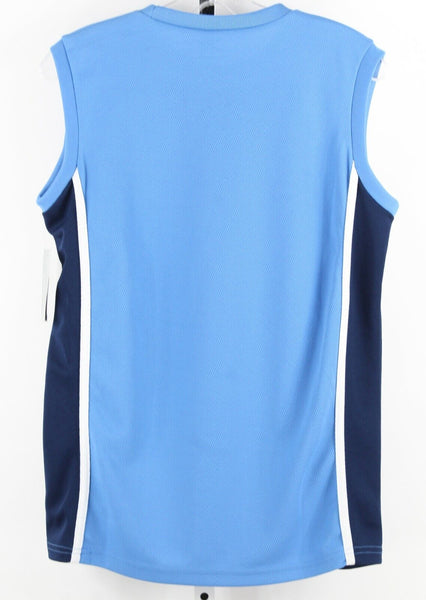 Extreme Athletic Gear NEW $16 Sz 18/20 Boys Blue White 100% Poly Knit Shirt