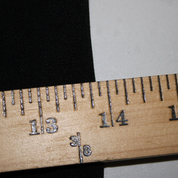 Joseph Ribkoff Sz 4? Black White Buttons Slit Zip Closure No Fabric Label Dress