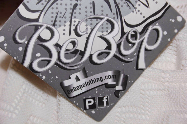 Be Bop New $29 Sz M Cream Pocketed Perf Knit 100% Polyester Lined Shorts