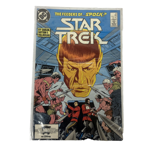 DC Comics Comic Book Star Trek #45 Dec 87 Carlin Sutton Villagran Comic Book