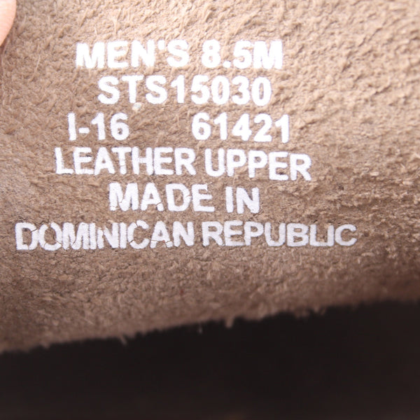 Sperry Shoes Top Sider Sz 8.5 M Brown Black Non Marking Leather Shoes