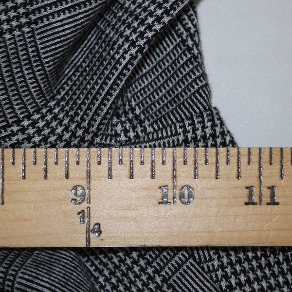 Maeve Sz S Black White Plaid Side Lime Blue Metallic Stripes Pocket Ctn Bld Pant