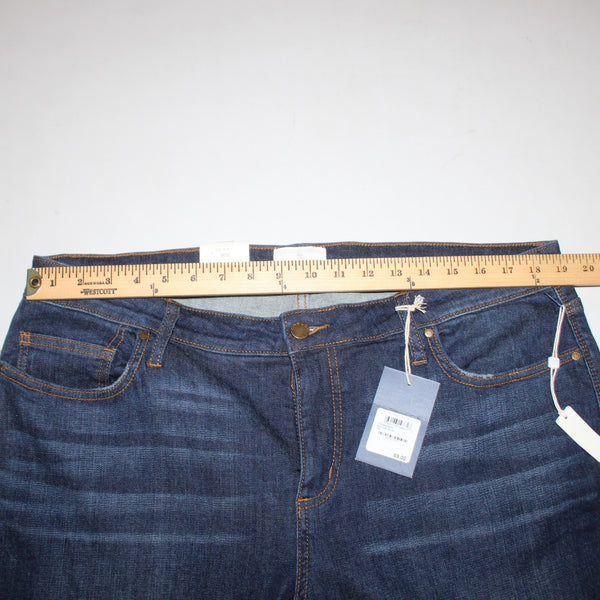 Caslon Jeans NEW $89 Sz 18W x 32 Blue Denim Medium Wash Skinny Cotton Jeans