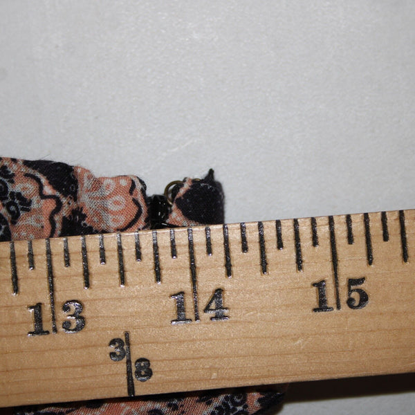 Ulla Johnson NEW $295 Foxy Couture Sz 4 Peach Navy Multi Tier Cotton Maxi Skirt