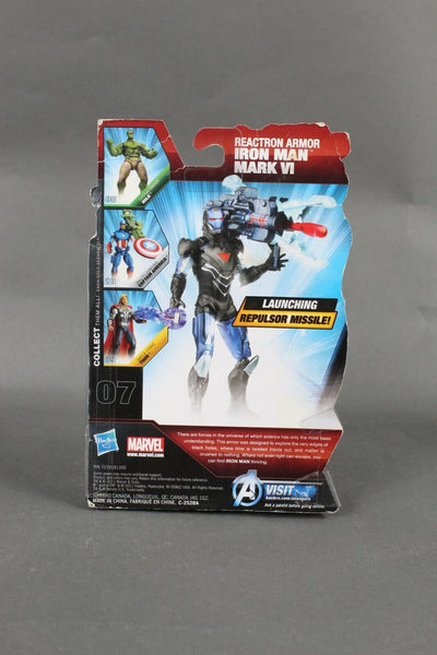 Hasbro Avengers Reactron Armor Iron Man Mark VI Claw Launcher Figure