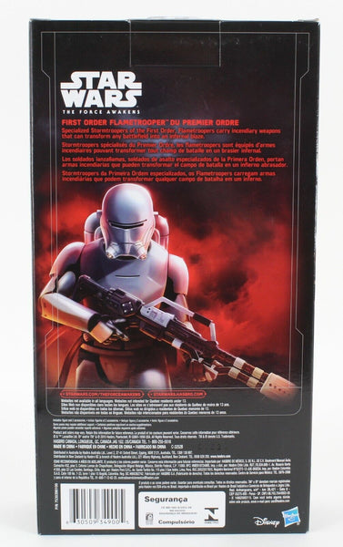 Hasbro Star Wars 2015 First Order FlameTrooper 11" Action Figure