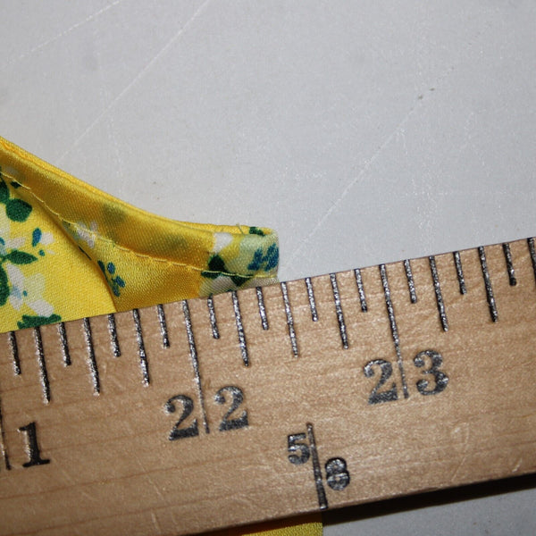 Banana Republic NEW $65 Sz XL Yellow White Multi Color Floral 100% Polyester Top
