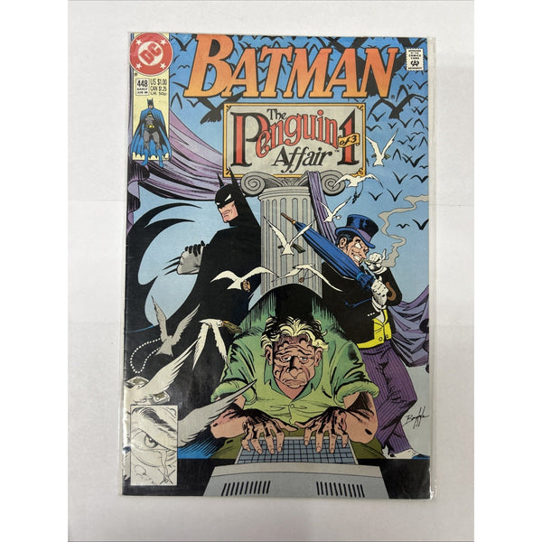 Dc Comics Comic Book Batman LThe Penguin Affair 1 Of 3 448 June 90 Comic Book