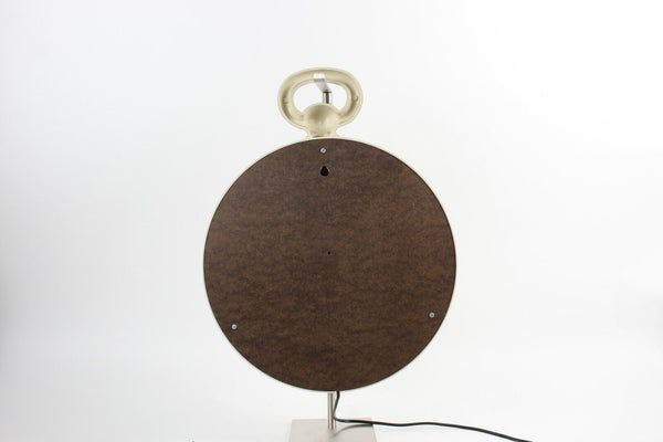 Vintage Textured Plastic Working Apothecary Clock