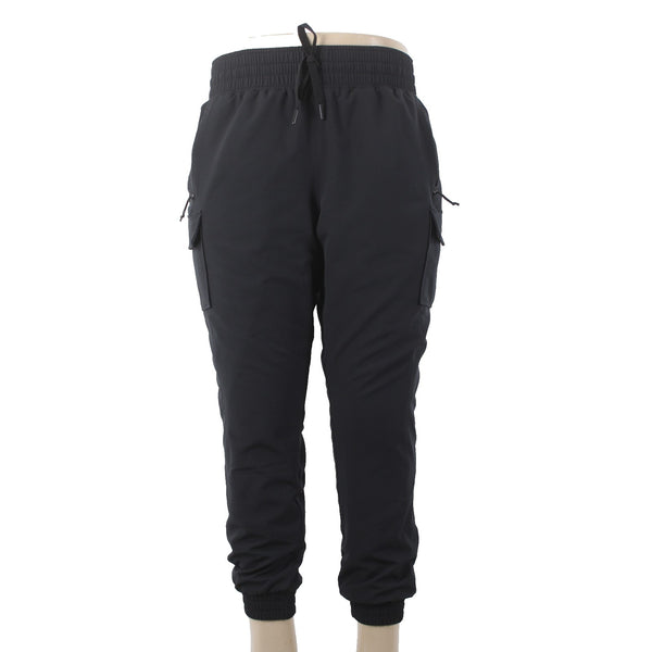 Avalanche AW Pant Sz XL x 29 Black Cargo Pockets Elastic Waist Poly Spandex Pant