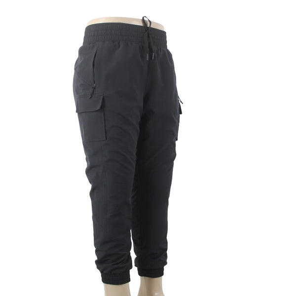 Avalanche AW Pant Sz XL x 29 Black Cargo Pockets Elastic Waist Poly Spandex Pant
