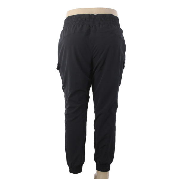 Avalanche AW Pant Sz XL x 29 Black Cargo Pockets Elastic Waist Poly Spandex Pant