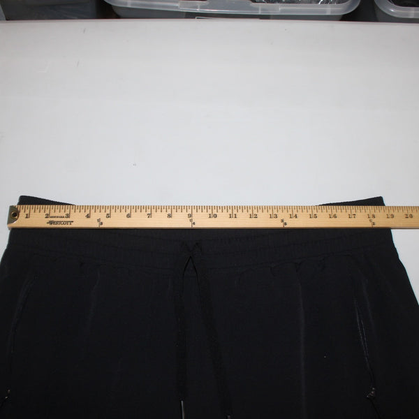 Avalanche AW Pant Sz XL x 29 Black Cargo Pockets Elastic Waist Poly Spandex Pant