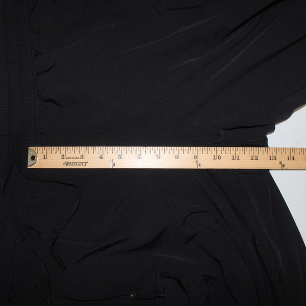 Avalanche AW Pant Sz XL x 29 Black Cargo Pockets Elastic Waist Poly Spandex Pant