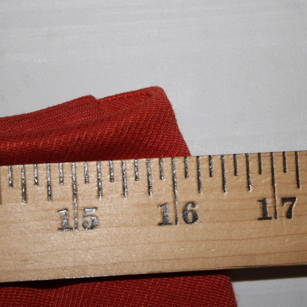 Cabi Sz 10 Rust Orange Overlay Unlined Hook Eye Rayon Spandex Skirt