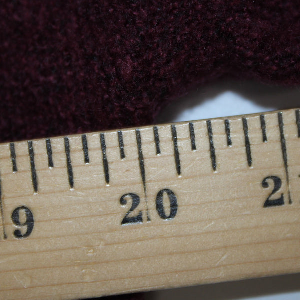 Treasure Bond Cardigan Sz XS Burgundy Purple Buttons Pockets Acrylic Cardigan