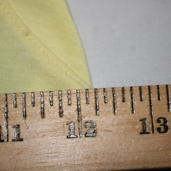 Adidas Stella McCartney Sz 36 Yellow Adjustable Back Lyocell Polyester Top