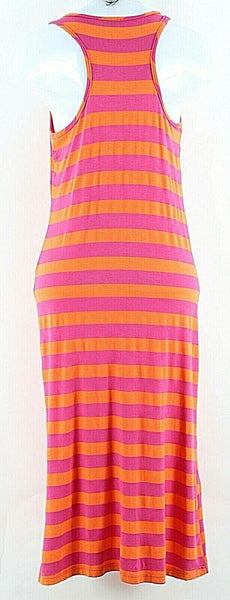 Zunie XL/16 Pink Orange Sequins Polyester Rayon Spandex Girls Maxi Dress