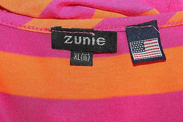 Zunie XL/16 Pink Orange Sequins Polyester Rayon Spandex Girls Maxi Dress