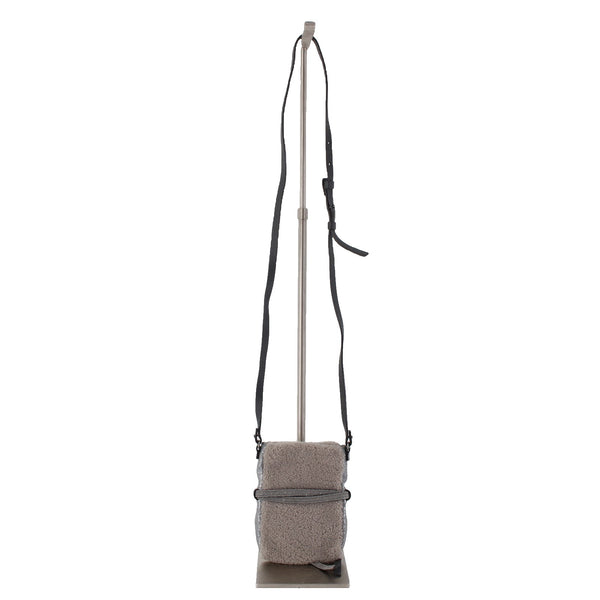 Brunello Cucinelli Purse 5 x 7 x 1 Gray Silver Metallic With Box Crossbody Purse