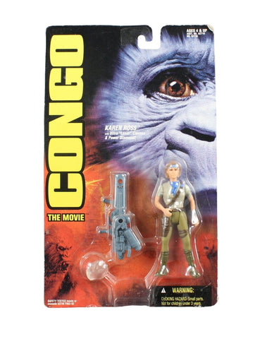Kenner Congo 1995 Karen Ross With Ultra Laser & Power Diamond Figure
