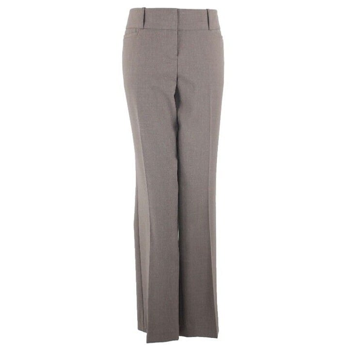 The Limited Drew Sz 10R x 32 Brown Poly Rayon Spandex Trouser Pant