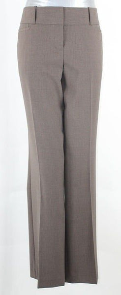 The Limited Drew Sz 10R x 32 Brown Poly Rayon Spandex Trouser Pant