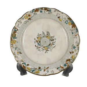 WedgWood Lace 10 X 1 Cream Multicolor Ra No 161762 Dinner Plate 854 #2I