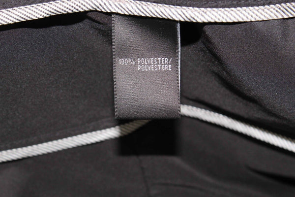 Lafayette 148 Sz 6 Black 2 Snap Partially Lined 100% Polyester Blazer Jacket