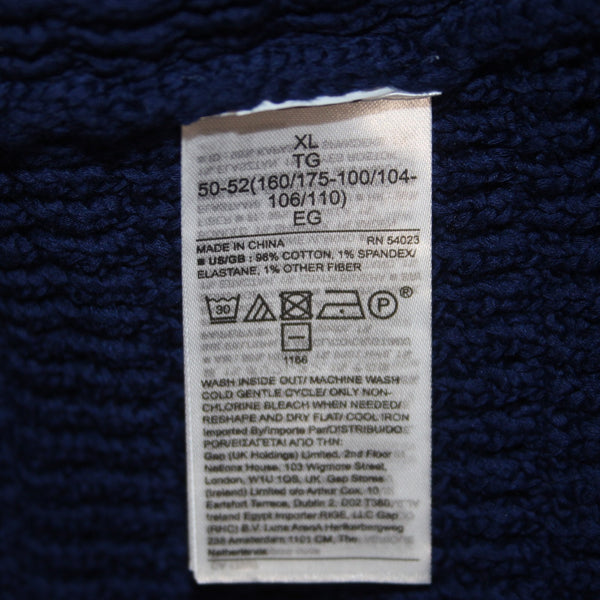 Banana Republic Dress NEW $140 Sz XL Navy Blue Open Knit UnLined Cotton Spandex