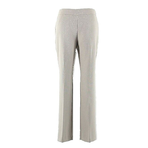 Chicos NEW Sz 0.5 Short x 29 Tan Rayon Poly Blend Unlined Side Zip Trousers