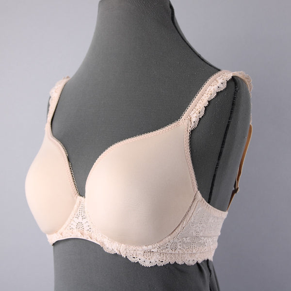 Simone Perele Sz 30F Nude Blended Fabric T Shirt Bra