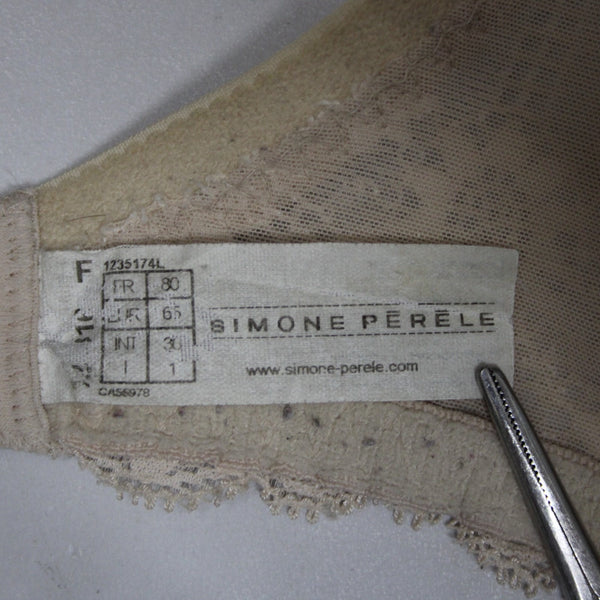 Simone Perele Sz 30F Nude Blended Fabric T Shirt Bra