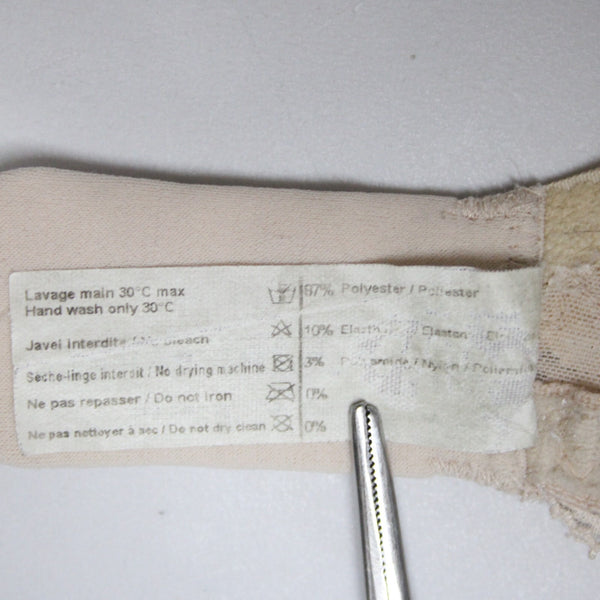 Simone Perele Sz 30F Nude Blended Fabric T Shirt Bra