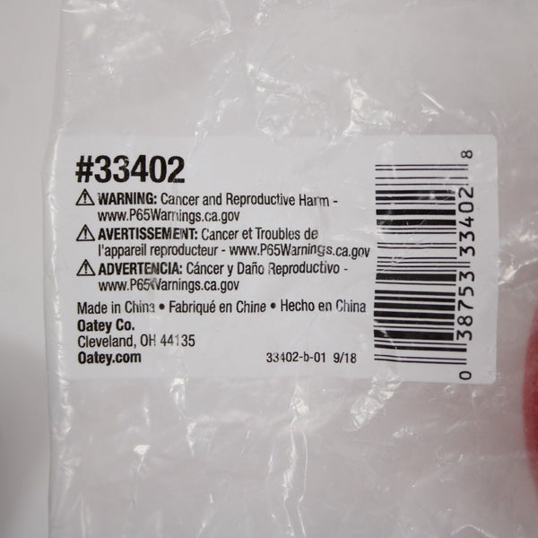 Oatey NEW #33402 Red 3" 75mm Gripper