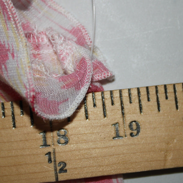 Nanette Lepore NEW $58 Sz S Pink White Yellow Almond Blossom Rayon Polyester Top
