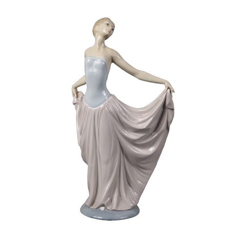 Lladro #5050 Ballerina Dancer Unboxed 12" Figurine