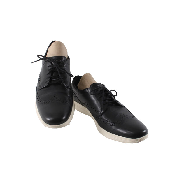Cole Haan Oxfords Grand Plus Essex Sz 12 M Black Lace Up Oxford Leather Shoes