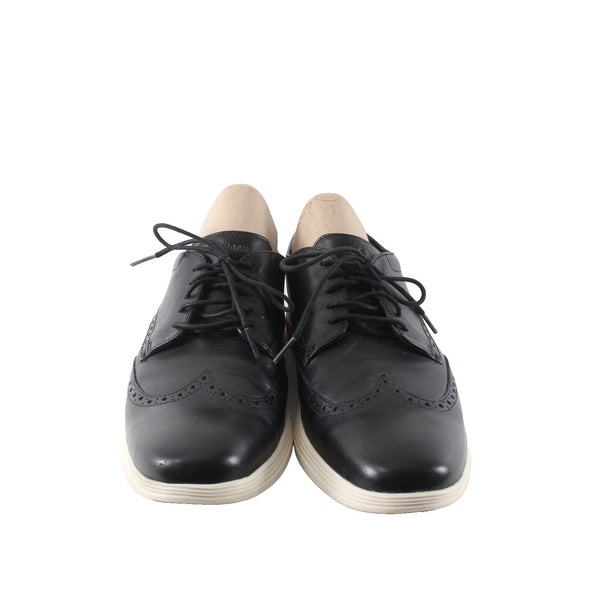 Cole Haan Oxfords Grand Plus Essex Sz 12 M Black Lace Up Oxford Leather Shoes