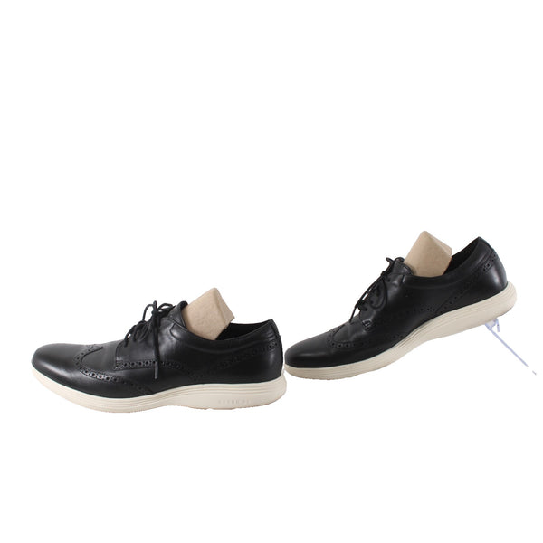 Cole Haan Oxfords Grand Plus Essex Sz 12 M Black Lace Up Oxford Leather Shoes