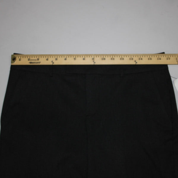 Calvin Klein NEW $50 The Manor Sz 10 x 34 Steel Gray Low Rise Poly Blend Pant