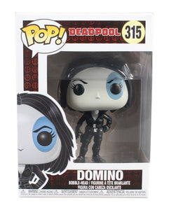 Funko POP Dead Pool #315 Domino Bobble Head Collectible