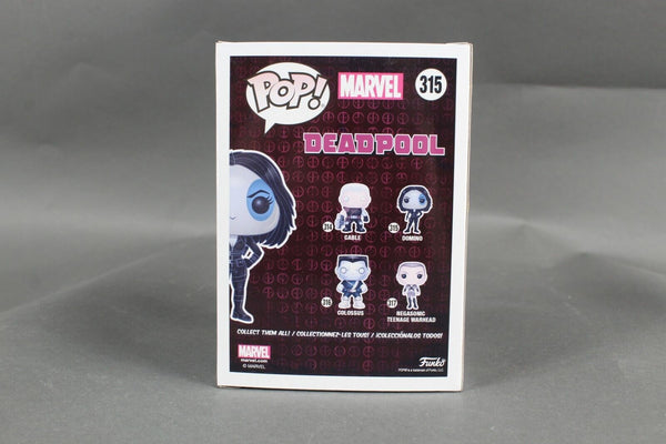 Funko POP Dead Pool #315 Domino Bobble Head Collectible