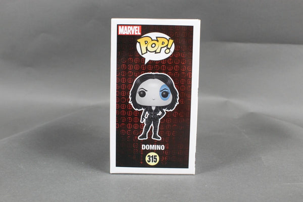 Funko POP Dead Pool #315 Domino Bobble Head Collectible