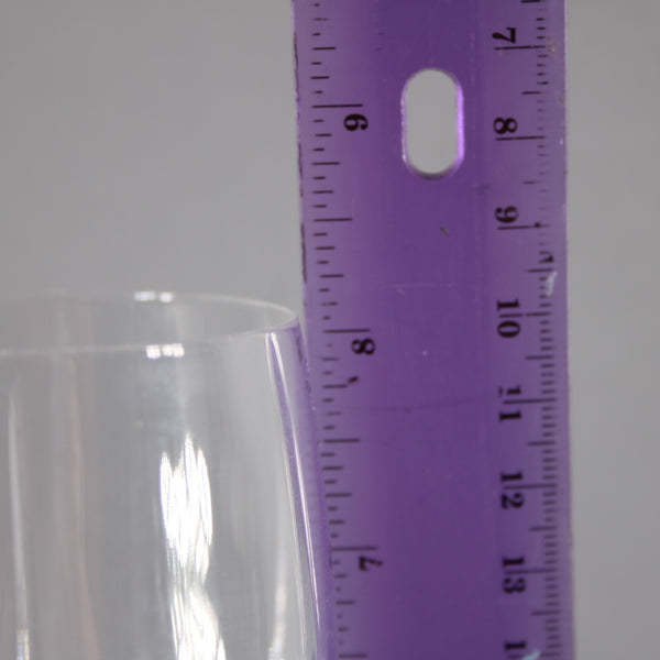 Glassware Mikasa Arctic Lights Clear Crystal Approximately 8" Wine Glass