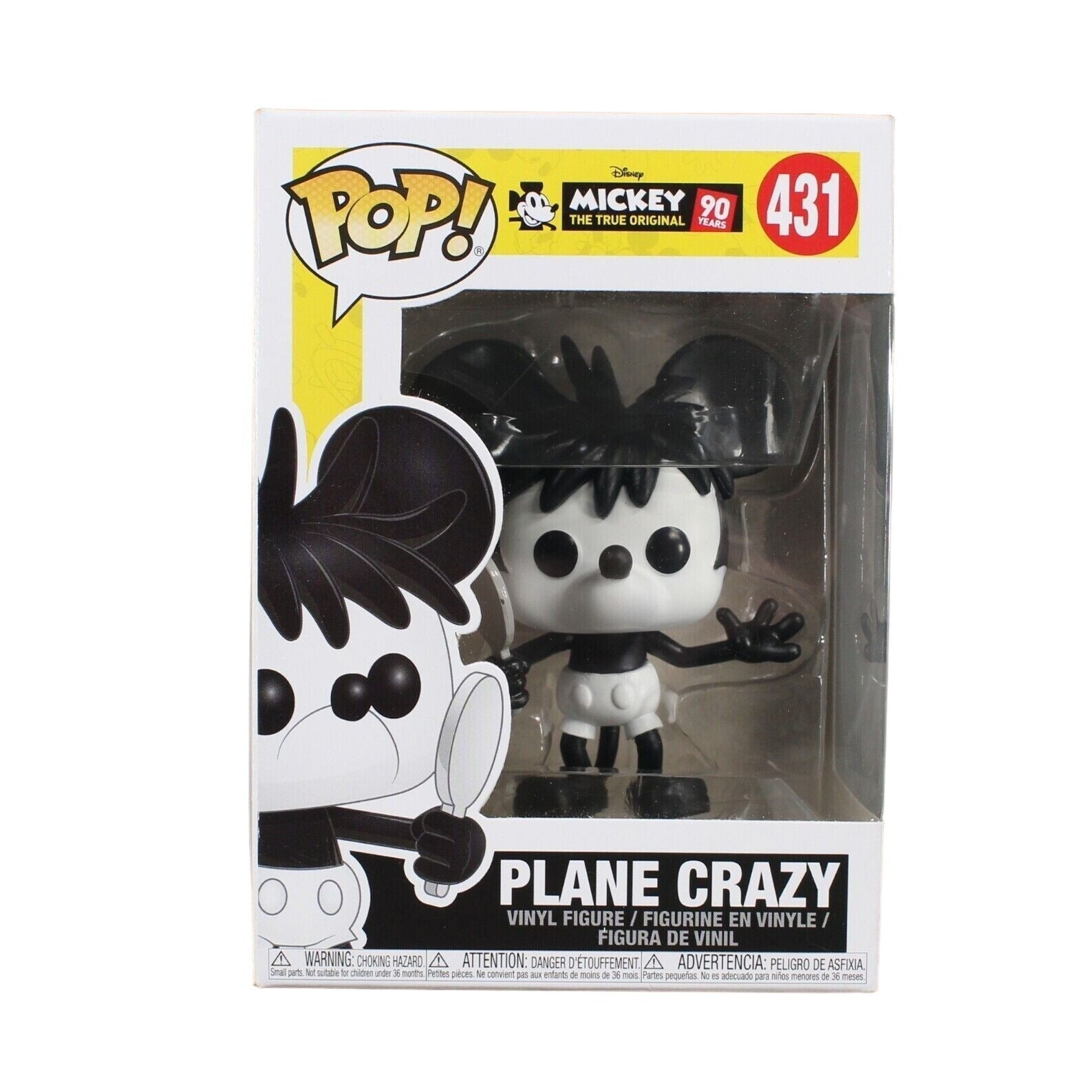 Funko POP  Mickey The True Original #431 Plane Crazy Vinyl Figure