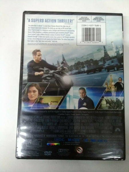 Jack Ryan: Shadow Recruit Factory Sealed DVD